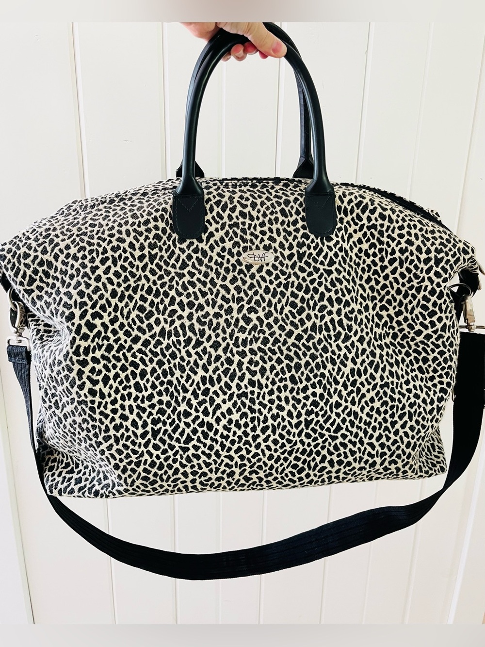 Diane von Furstenberg (DVF) Madagascar Collection Animal Print Weekender